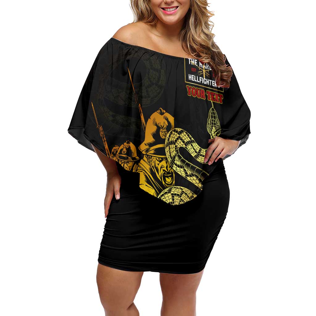 369 – A Symbol Of Valor And Dignity Off Shoulder Short Dress - Wonder Print Shop