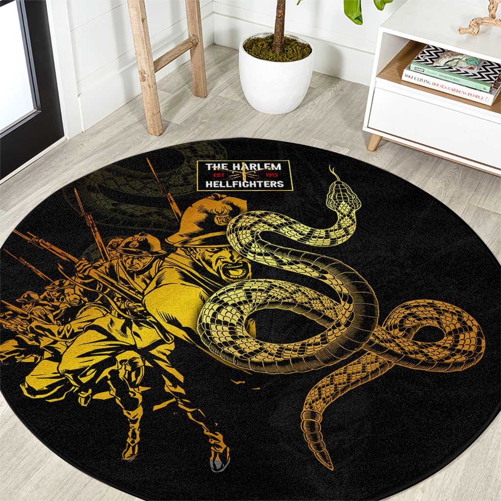 369 – A Symbol Of Valor And Dignity Round Carpet - Wonder Print Shop