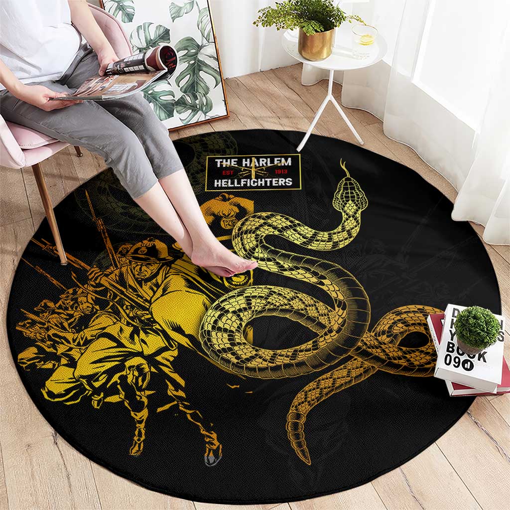 369 – A Symbol Of Valor And Dignity Round Carpet - Wonder Print Shop