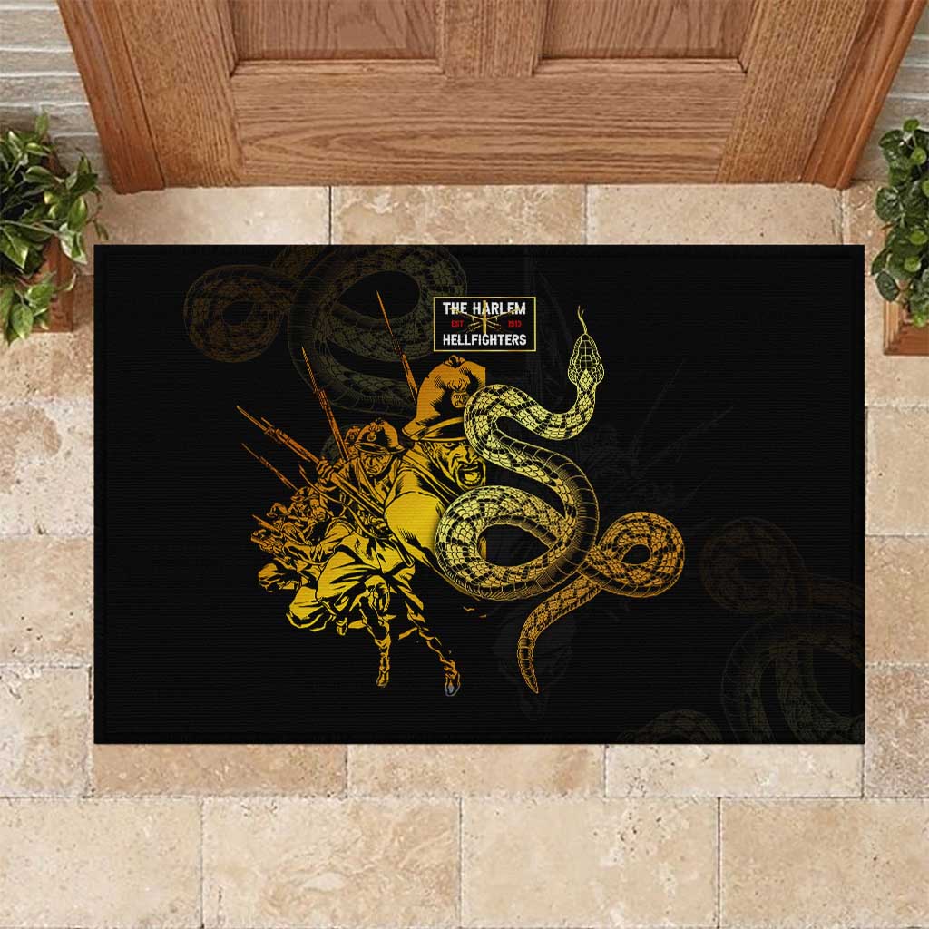 369 – A Symbol Of Valor And Dignity Rubber Doormat - Wonder Print Shop