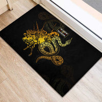 369 – A Symbol Of Valor And Dignity Rubber Doormat - Wonder Print Shop