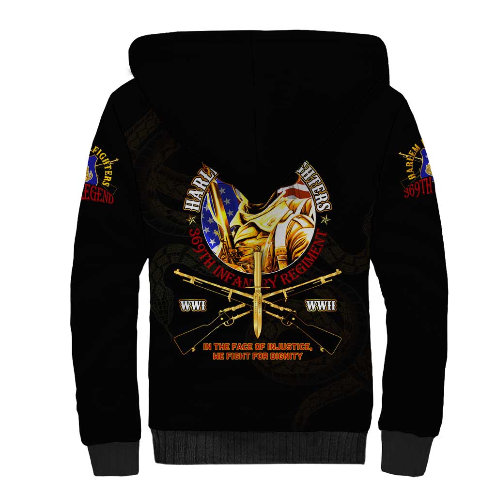 369 – A Symbol Of Valor And Dignity Sherpa Hoodie - Wonder Print Shop