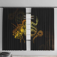 369 – A Symbol Of Valor And Dignity Window Curtain - Wonder Print Shop