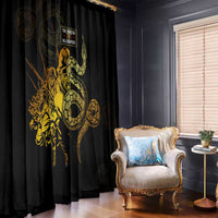 369 – A Symbol Of Valor And Dignity Window Curtain - Wonder Print Shop