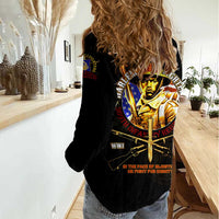 369 – A Symbol Of Valor And Dignity Women Casual Shirt - Wonder Print Shop