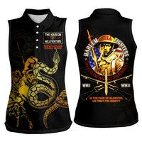 369 – A Symbol Of Valor And Dignity Women Sleeveless Polo Shirt - Wonder Print Shop