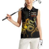 369 – A Symbol Of Valor And Dignity Women Sleeveless Polo Shirt - Wonder Print Shop