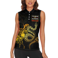 369 – A Symbol Of Valor And Dignity Women Sleeveless Polo Shirt - Wonder Print Shop