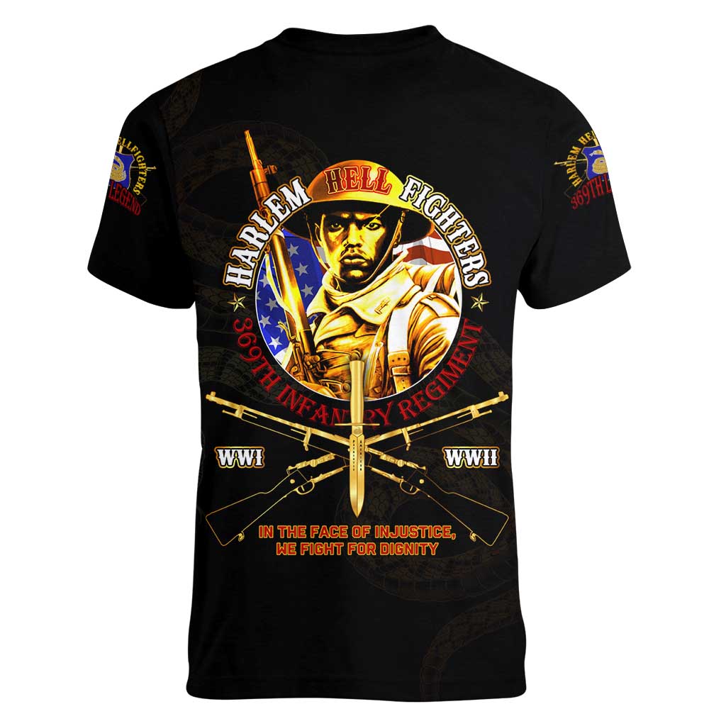 369 – A Symbol Of Valor And Dignity Women V-Neck T-Shirt - Wonder Print Shop