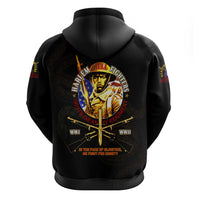 369 – A Symbol Of Valor And Dignity Zip Hoodie - Wonder Print Shop