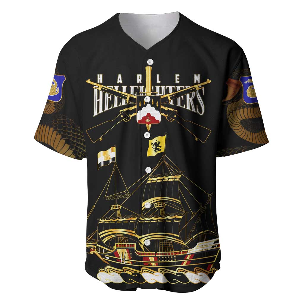 Harlem Hellfighters—First To Fight, First To Lead Baseball Jersey - Wonder Print Shop