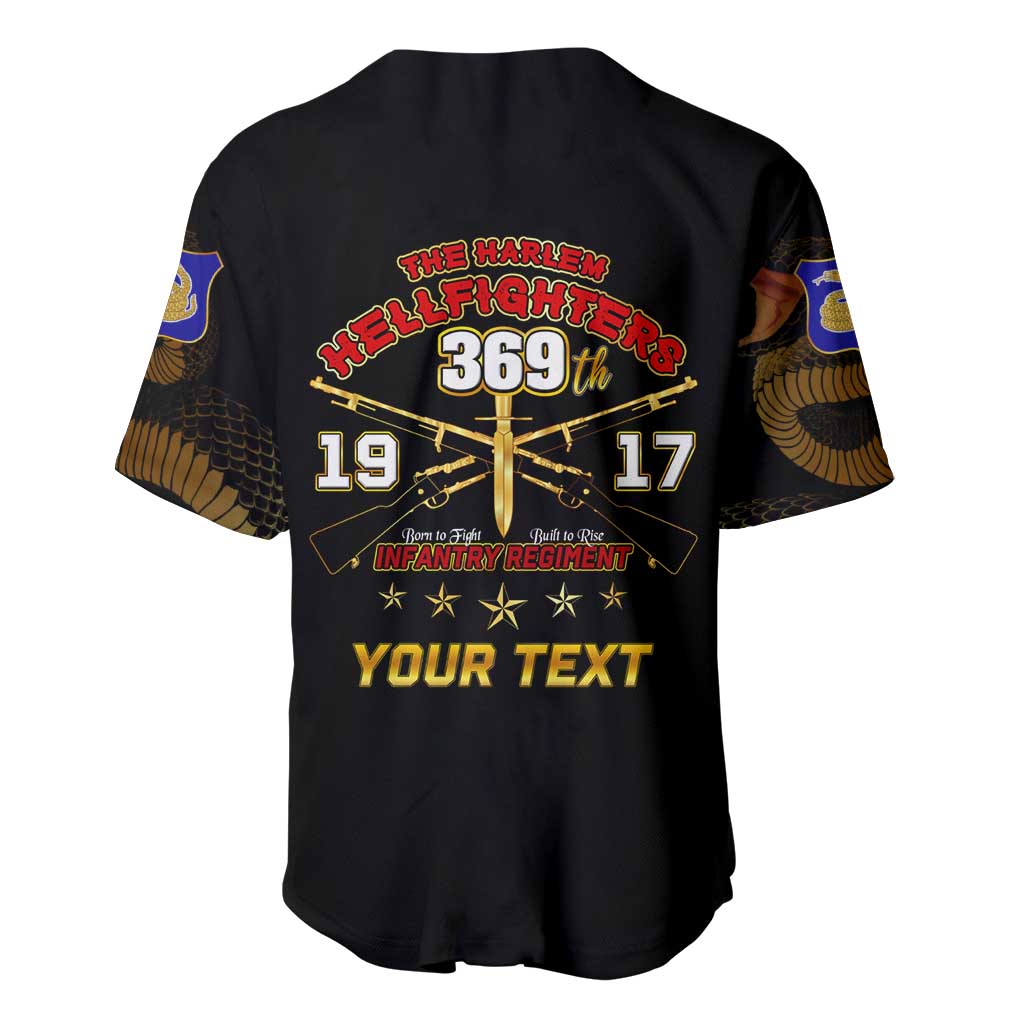 Harlem Hellfighters—First To Fight, First To Lead Baseball Jersey - Wonder Print Shop