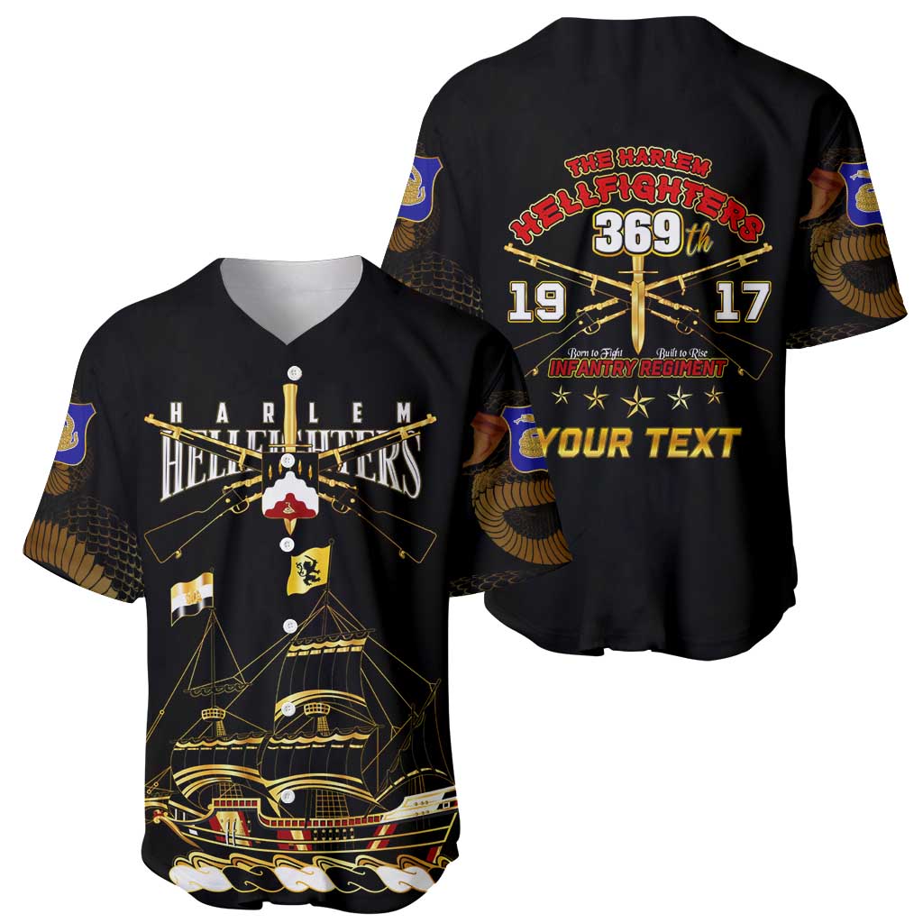 Harlem Hellfighters—First To Fight, First To Lead Baseball Jersey - Wonder Print Shop