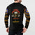 Harlem Hellfighters—First To Fight, First To Lead Button Sweatshirt - Wonder Print Shop
