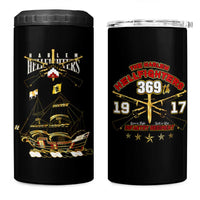 Harlem Hellfighters—First To Fight, First To Lead 4 in 1 Can Cooler Tumbler - Wonder Print Shop