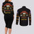 Harlem Hellfighters—First To Fight, First To Lead Couples Matching Long Sleeve Bodycon Dress and Long Sleeve Button Shirt - Wonder Print Shop