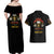 Harlem Hellfighters—First To Fight, First To Lead Couples Matching Off Shoulder Maxi Dress and Hawaiian Shirt - Wonder Print Shop