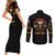 Harlem Hellfighters—First To Fight, First To Lead Couples Matching Short Sleeve Bodycon Dress and Long Sleeve Button Shirt - Wonder Print Shop