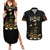 Harlem Hellfighters—First To Fight, First To Lead Couples Matching Summer Maxi Dress and Hawaiian Shirt - Wonder Print Shop
