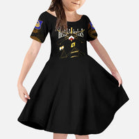 Harlem Hellfighters—First To Fight, First To Lead Family Matching Long Sleeve Bodycon Dress and Hawaiian Shirt - Wonder Print Shop