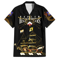 Harlem Hellfighters—First To Fight, First To Lead Family Matching Long Sleeve Bodycon Dress and Hawaiian Shirt - Wonder Print Shop