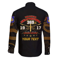 Harlem Hellfighters—First To Fight, First To Lead Family Matching Long Sleeve Bodycon Dress and Hawaiian Shirt - Wonder Print Shop