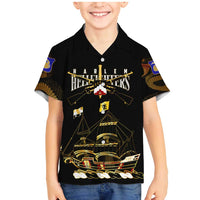 Harlem Hellfighters—First To Fight, First To Lead Family Matching Mermaid Dress and Hawaiian Shirt - Wonder Print Shop