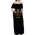 Harlem Hellfighters—First To Fight, First To Lead Family Matching Off Shoulder Maxi Dress and Hawaiian Shirt - Wonder Print Shop
