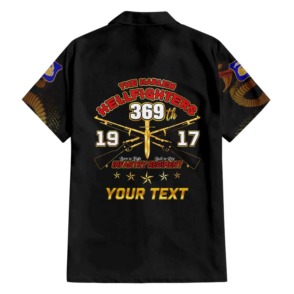 Harlem Hellfighters—First To Fight, First To Lead Family Matching Short Sleeve Bodycon Dress and Hawaiian Shirt - Wonder Print Shop