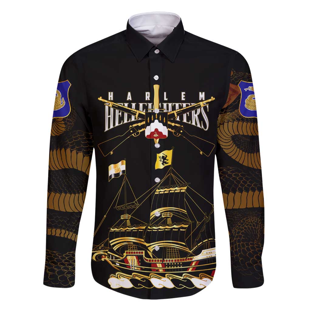 Harlem Hellfighters—First To Fight, First To Lead Family Matching Tank Maxi Dress and Hawaiian Shirt - Wonder Print Shop