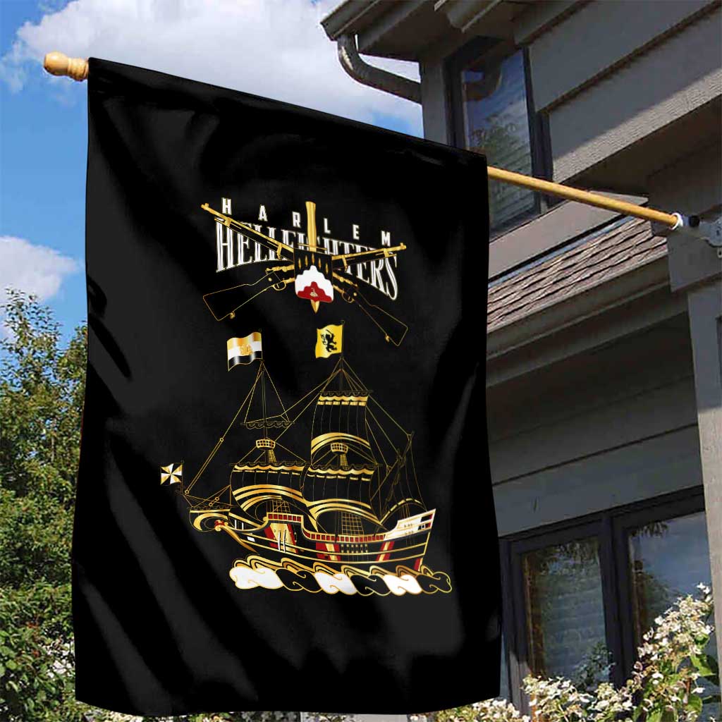 Harlem Hellfighters—First To Fight, First To Lead Garden Flag - Wonder Print Shop