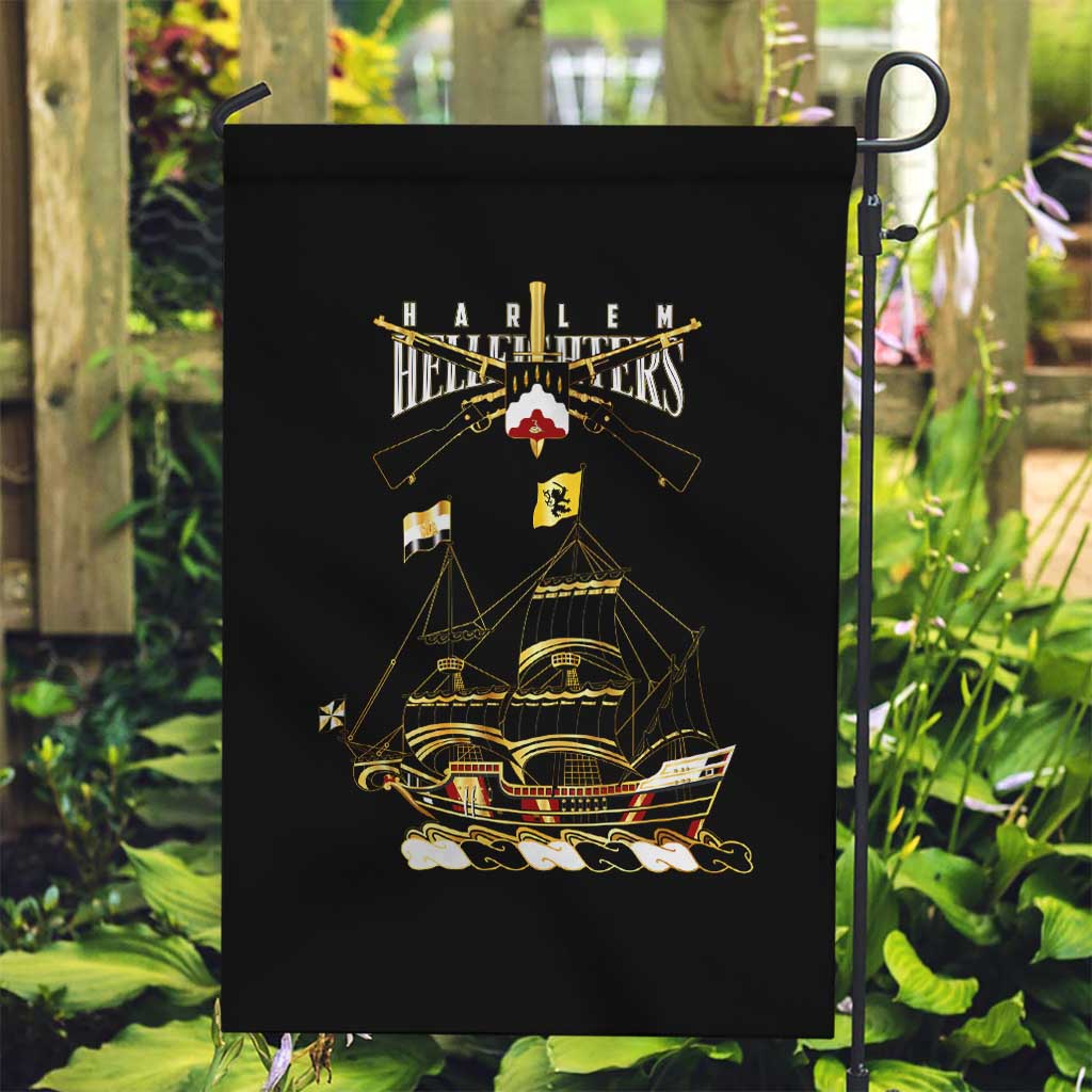 Harlem Hellfighters—First To Fight, First To Lead Garden Flag - Wonder Print Shop