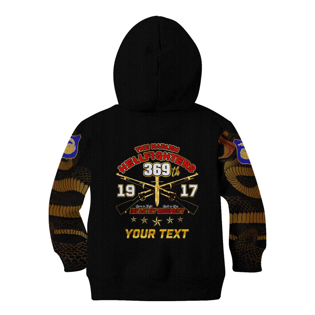 Harlem Hellfighters—First To Fight, First To Lead Kid Hoodie - Wonder Print Shop
