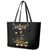 Harlem Hellfighters—First To Fight, First To Lead Leather Tote Bag - Wonder Print Shop