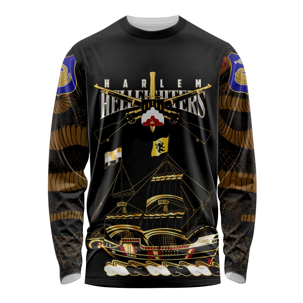 Harlem Hellfighters—First To Fight, First To Lead Long Sleeve Shirt - Wonder Print Shop