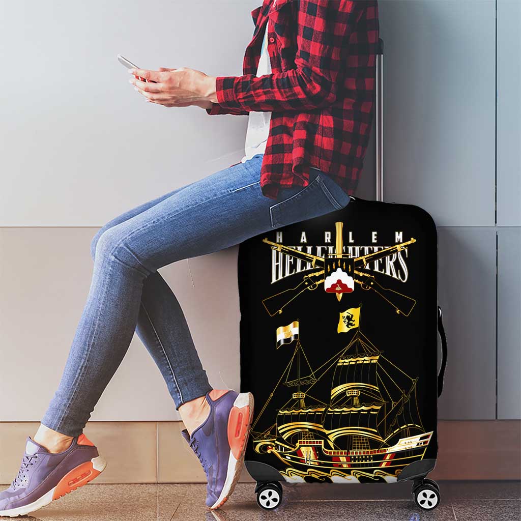 Harlem Hellfighters—First To Fight, First To Lead Luggage Cover - Wonder Print Shop