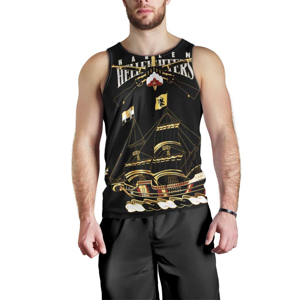 Harlem Hellfighters—First To Fight, First To Lead Men Tank Top - Wonder Print Shop