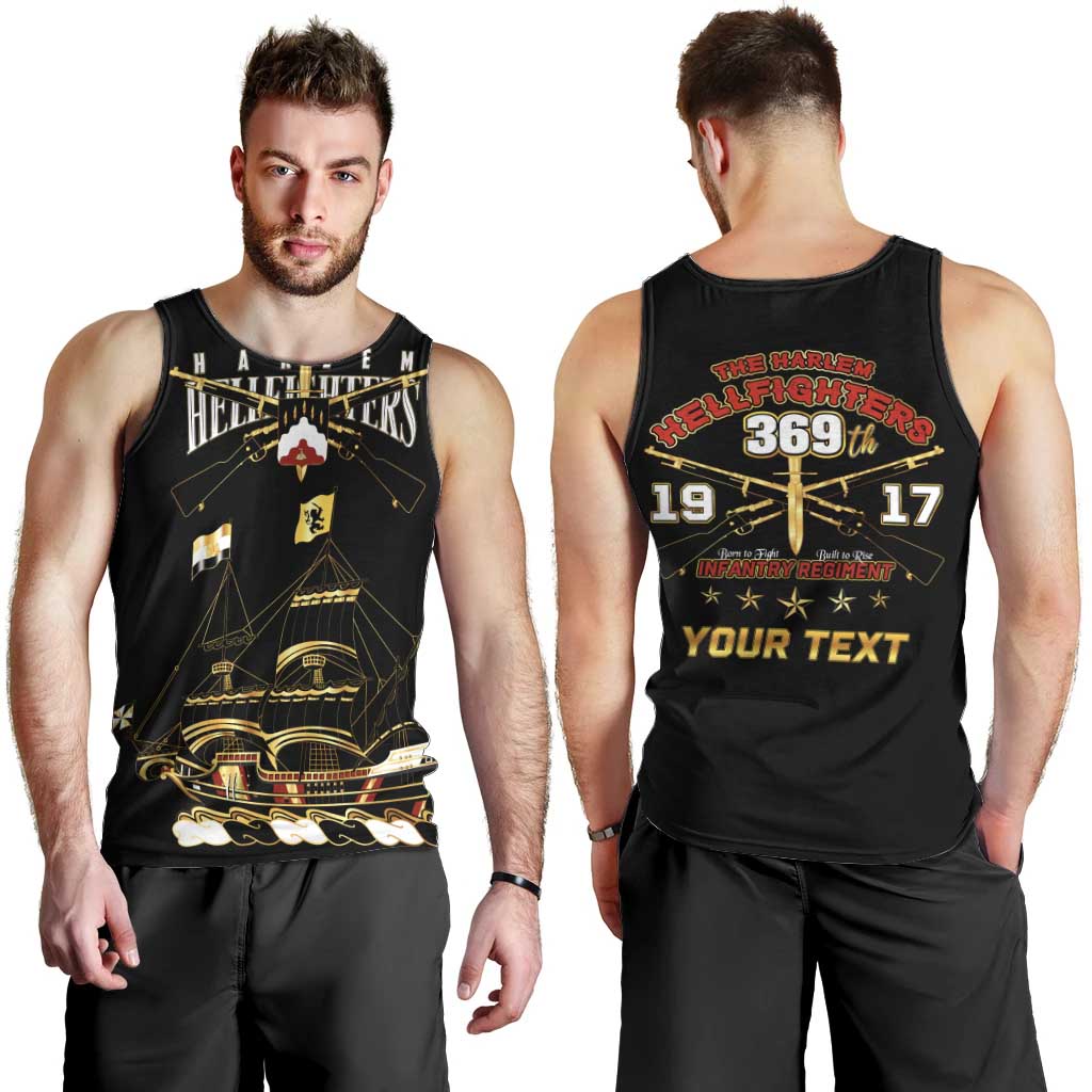 Harlem Hellfighters—First To Fight, First To Lead Men Tank Top - Wonder Print Shop