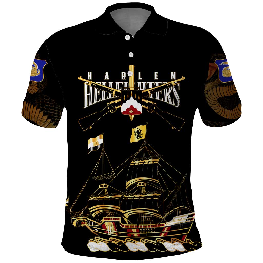 Harlem Hellfighters—First To Fight, First To Lead Polo Shirt - Wonder Print Shop