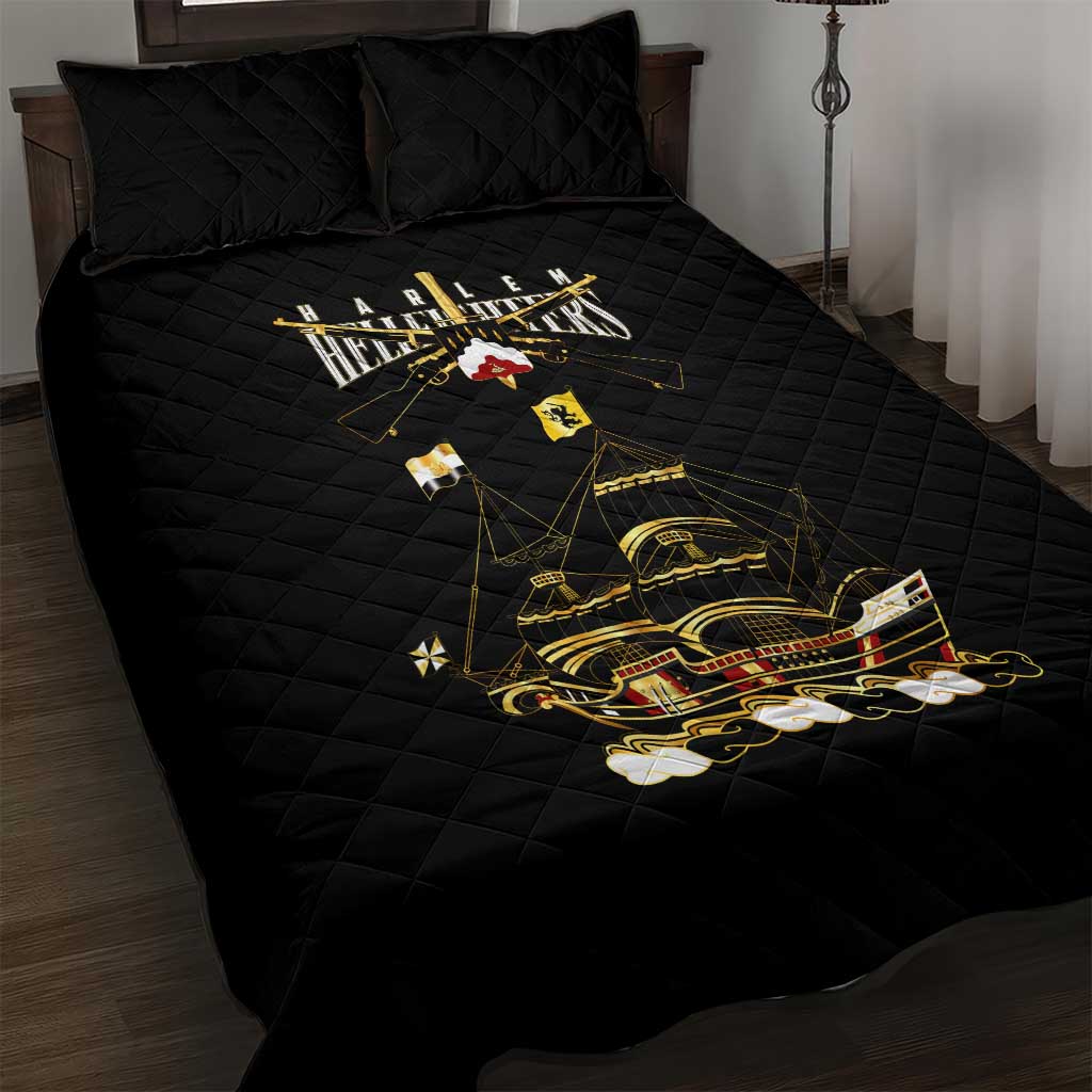Harlem Hellfighters—First To Fight, First To Lead Quilt Bed Set - Wonder Print Shop