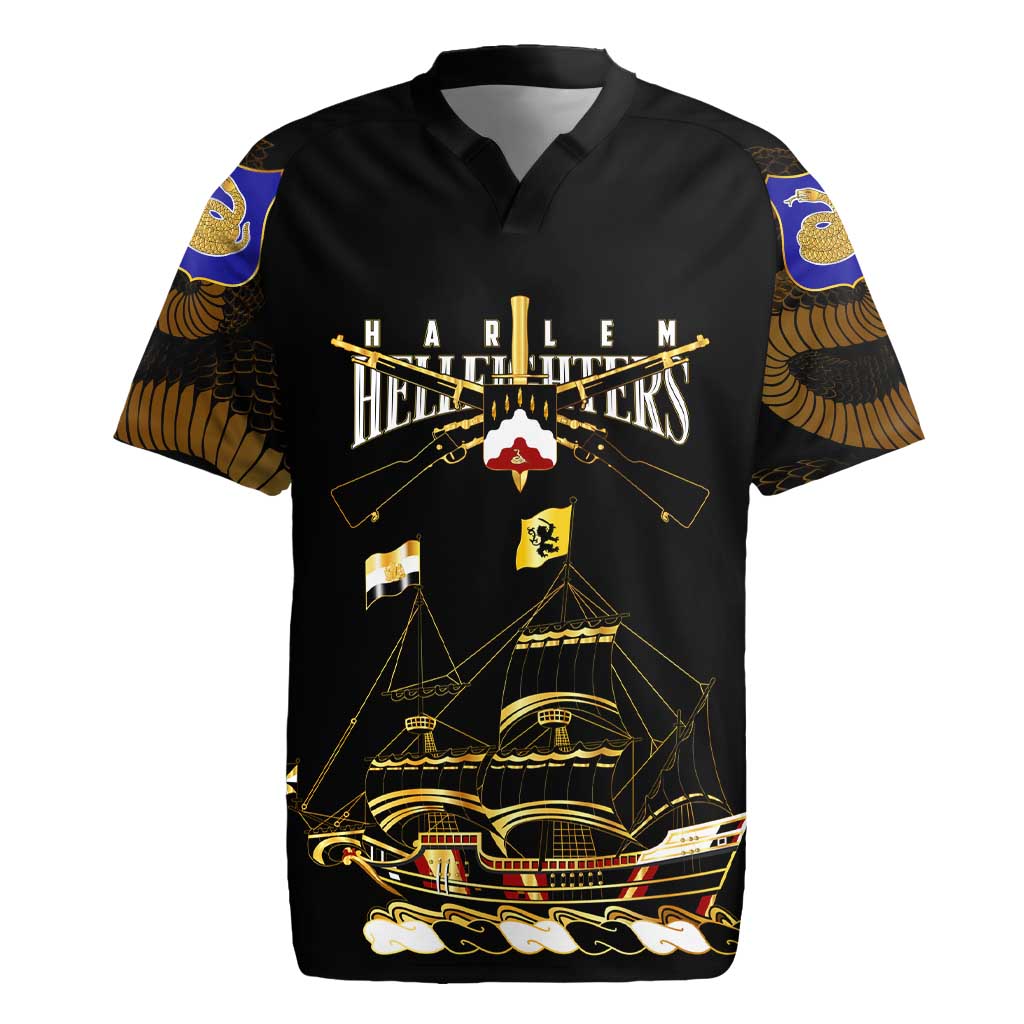 Harlem Hellfighters—First To Fight, First To Lead Rugby Jersey - Wonder Print Shop