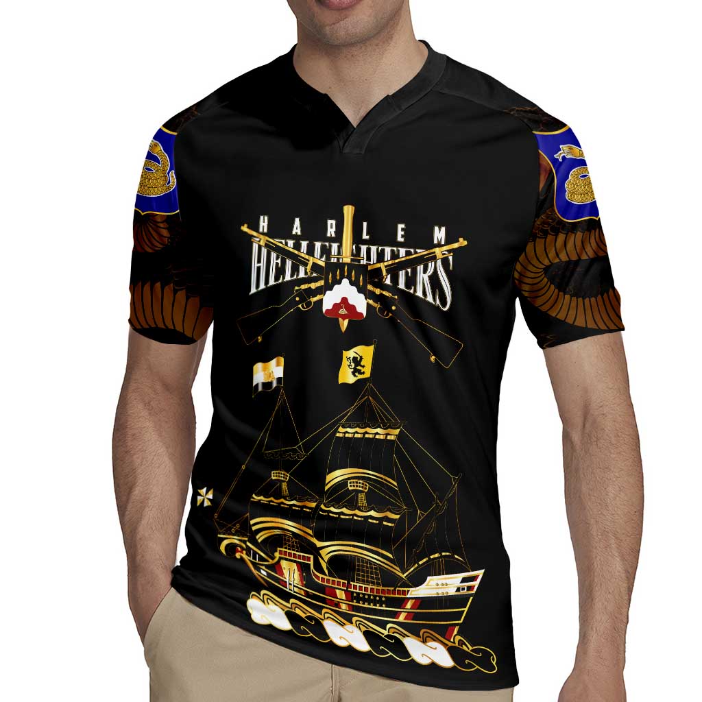 Harlem Hellfighters—First To Fight, First To Lead Rugby Jersey - Wonder Print Shop