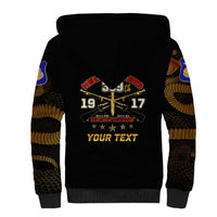 Harlem Hellfighters—First To Fight, First To Lead Sherpa Hoodie - Wonder Print Shop