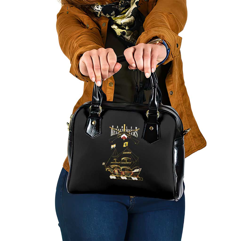 Harlem Hellfighters—First To Fight, First To Lead Shoulder Handbag - Wonder Print Shop