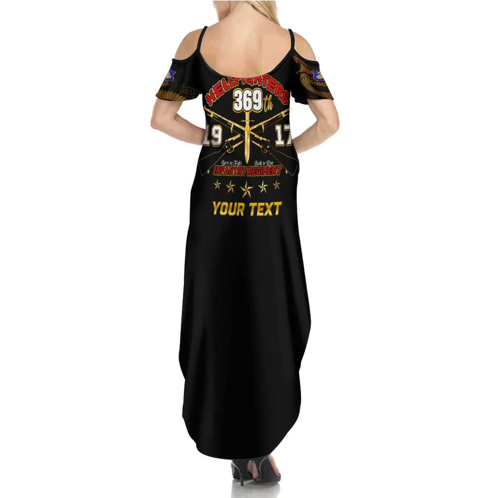 Harlem Hellfighters—First To Fight, First To Lead Summer Maxi Dress - Wonder Print Shop