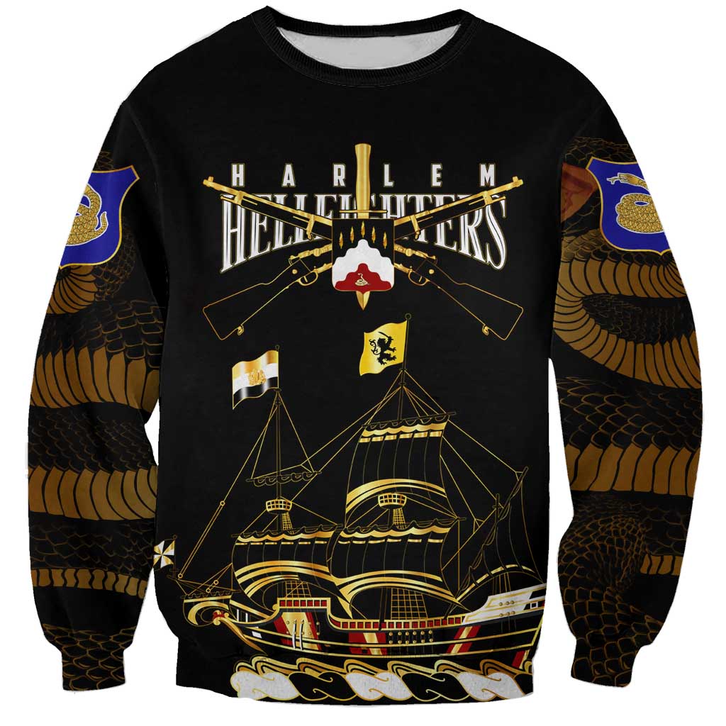 Harlem Hellfighters—First To Fight, First To Lead Sweatshirt - Wonder Print Shop