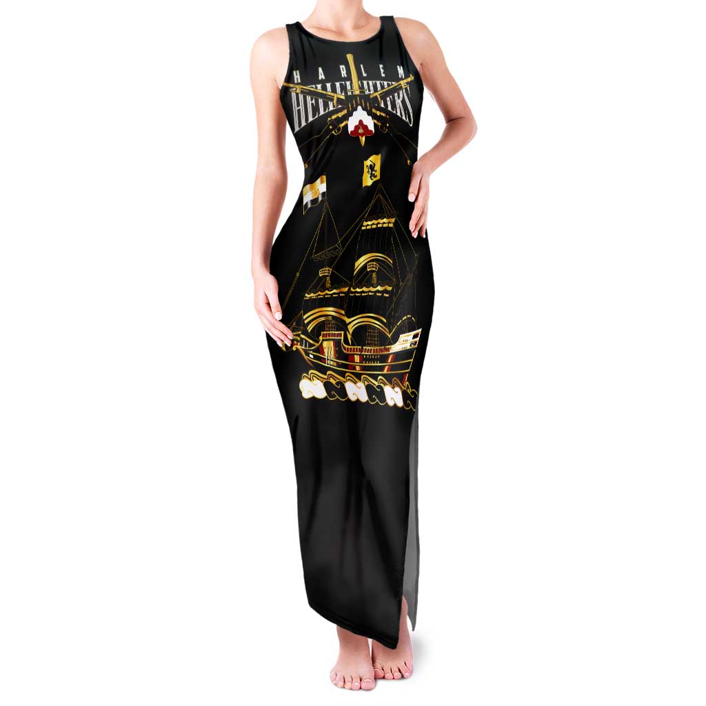 Harlem Hellfighters—First To Fight, First To Lead Tank Maxi Dress - Wonder Print Shop