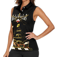 Harlem Hellfighters—First To Fight, First To Lead Women Sleeveless Polo Shirt - Wonder Print Shop