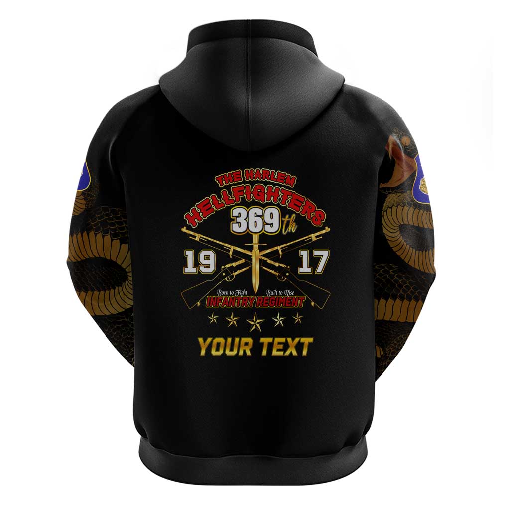 Harlem Hellfighters—First To Fight, First To Lead Zip Hoodie - Wonder Print Shop