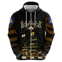 Harlem Hellfighters—First To Fight, First To Lead Zip Hoodie - Wonder Print Shop